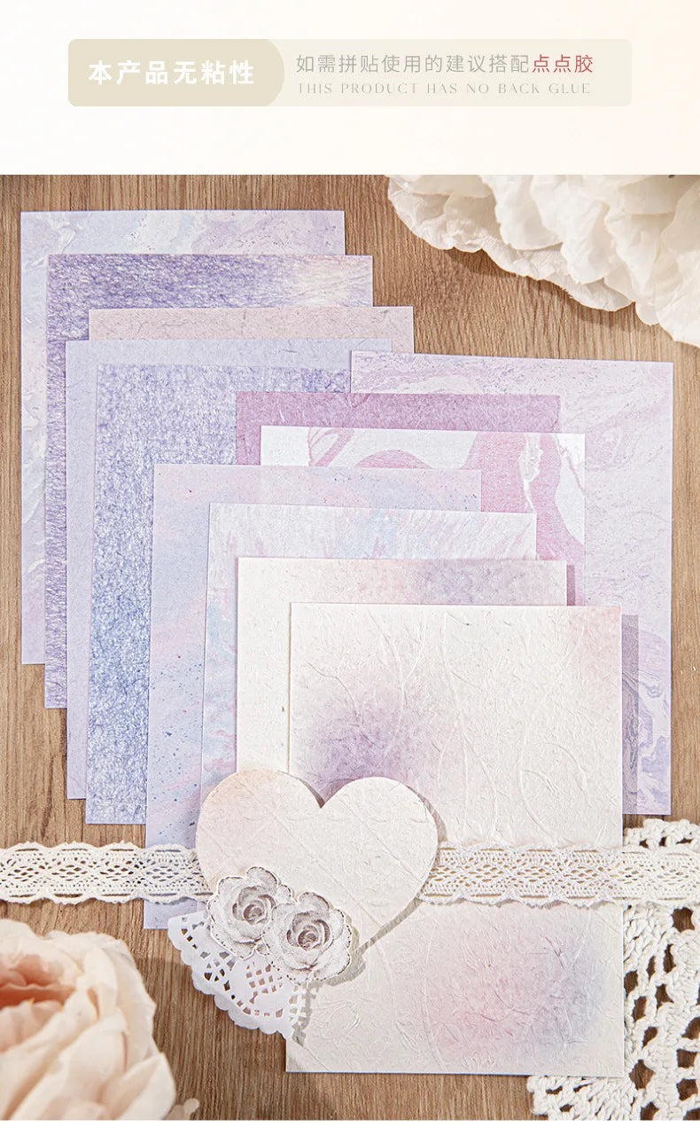 23 Sheets Color Gradation Blush Paper for Scrapbooking 23 Sheets Color Gradation Blush Paper for Scrapbooking