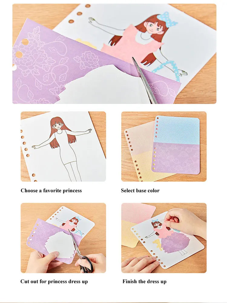DIY Princess Poking Painting Craft Kit DIY Princess Poking Painting Craft Kit