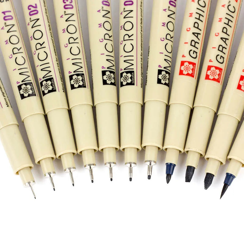Sakura Pigma Micron Fineliner – Black Ink (1pc) Sakura Pigma Micron Fineliner – Black Ink (1pc)