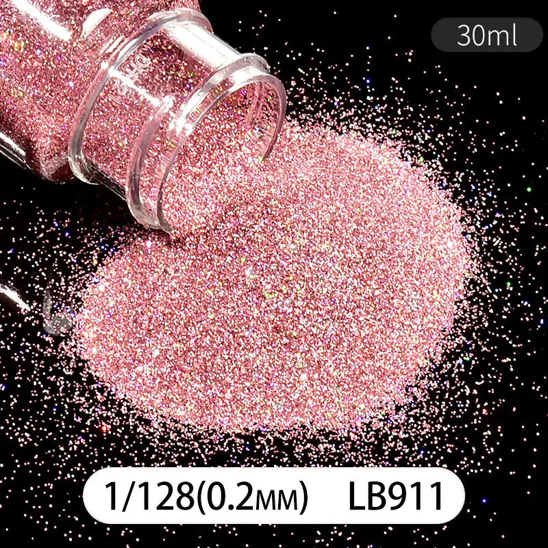 30ml Holographic Glitter For Epoxy Resin Filling Laser Gold Silver Fine Powder Loose Sequins Silicone Mold Tumbler Art DIY Craft
