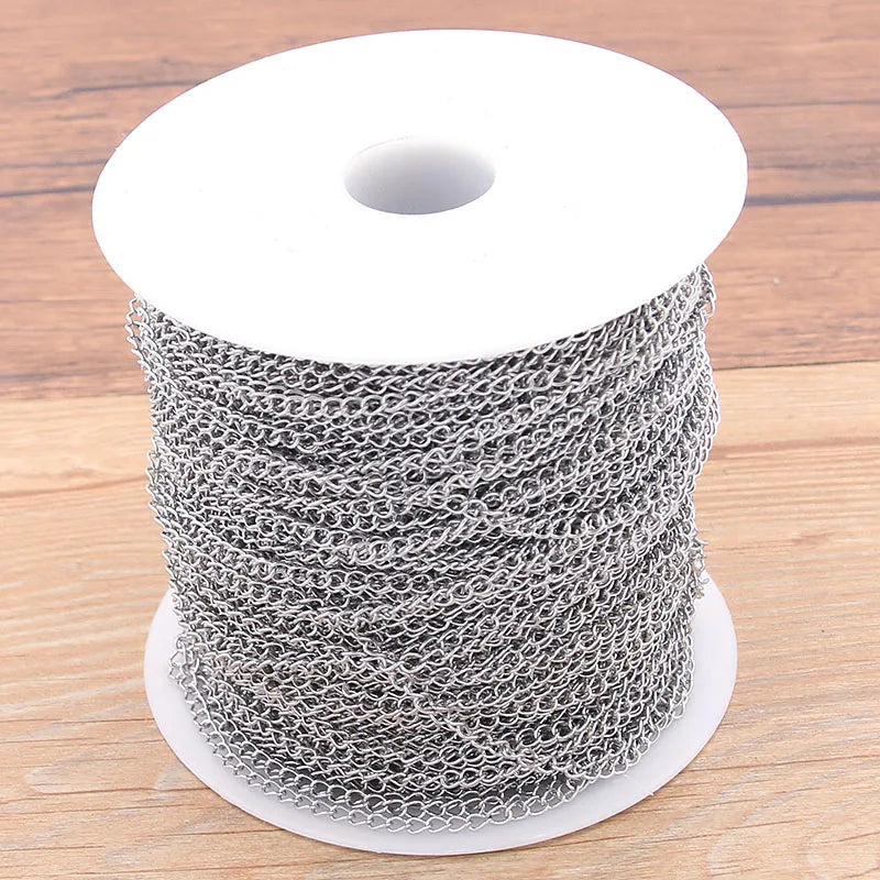 5M Stainless Steel Necklace Tail Chain – 3 Sizes