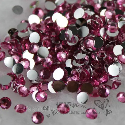 1000p ss6 ss12 ss16 ss20 ss30 Non Hotfix Flatback crystal Rhinestone 3D Nail Art Decoration headwear shoes bag clothes accessory