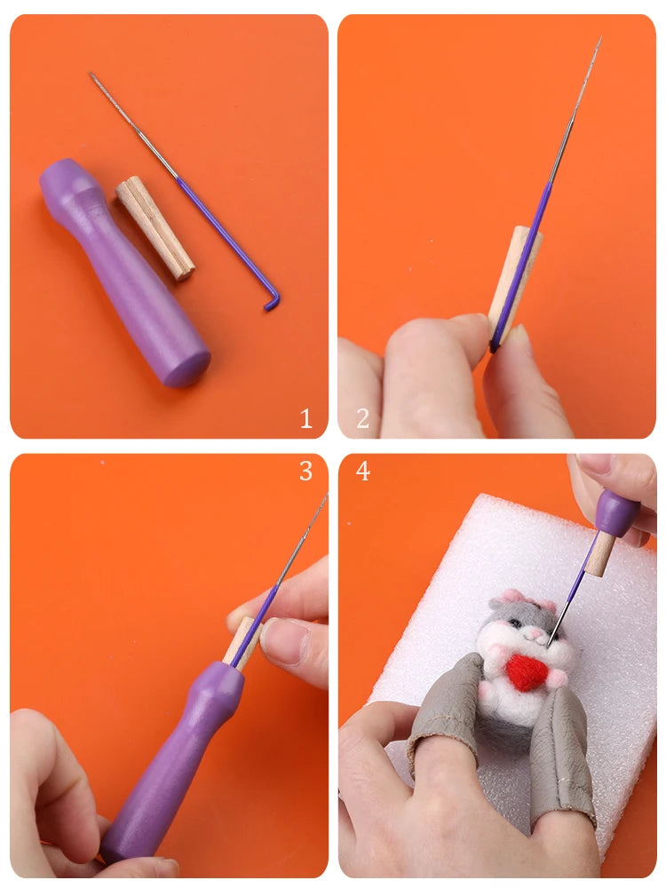 MIUSIE Wool Felting Craft Kit