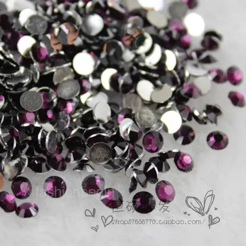 1000p ss6 ss12 ss16 ss20 ss30 Non Hotfix Flatback crystal Rhinestone 3D Nail Art Decoration headwear shoes bag clothes accessory