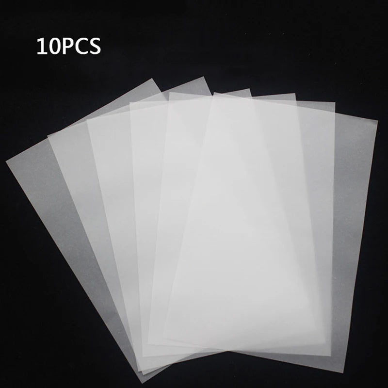 10PCS Embroidery Transfer Paper & Iron Pen Kit