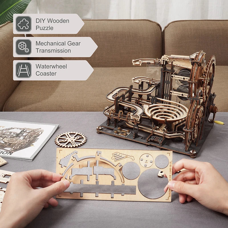 Robotime Rokr Marble Run 3D Puzzle – 5 Models