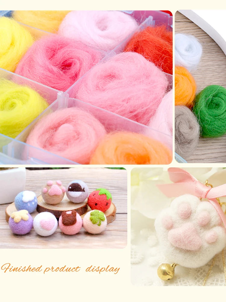 MIUSIE Wool Felting Craft Kit