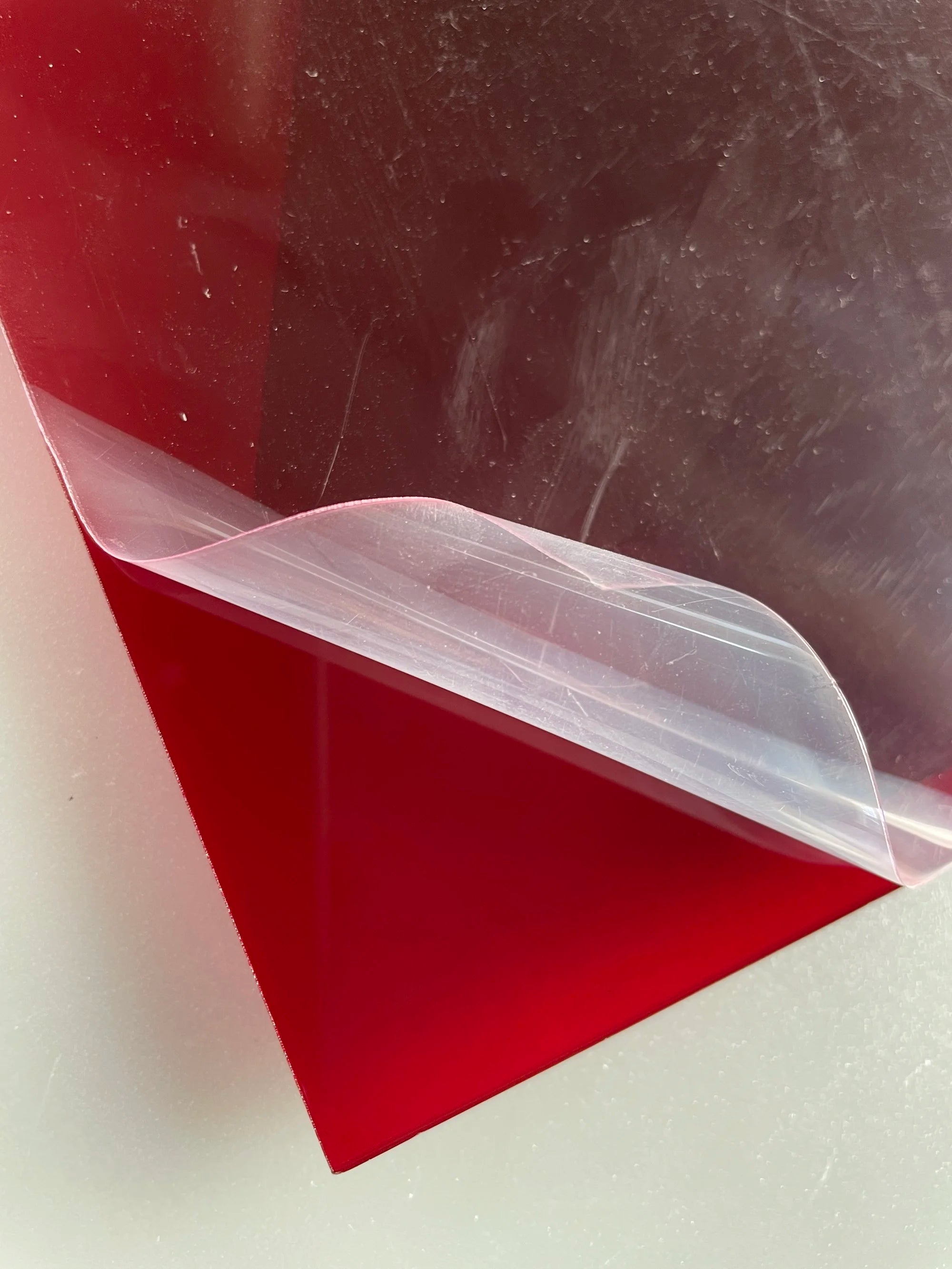 3mm Dark Red Cast Acrylic Sheet
