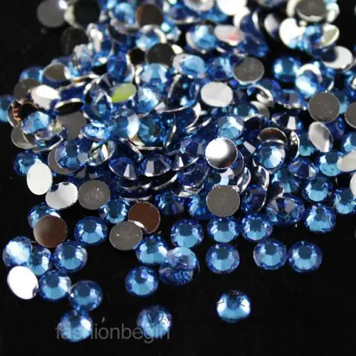 1000p ss6 ss12 ss16 ss20 ss30 Non Hotfix Flatback crystal Rhinestone 3D Nail Art Decoration headwear shoes bag clothes accessory