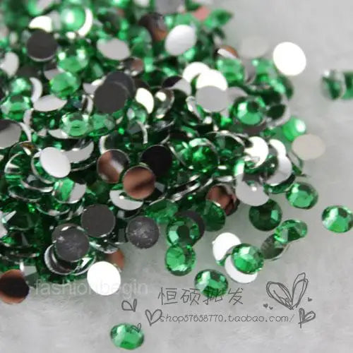 1000p ss6 ss12 ss16 ss20 ss30 Non Hotfix Flatback crystal Rhinestone 3D Nail Art Decoration headwear shoes bag clothes accessory