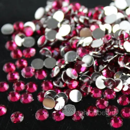 1000p ss6 ss12 ss16 ss20 ss30 Non Hotfix Flatback crystal Rhinestone 3D Nail Art Decoration headwear shoes bag clothes accessory