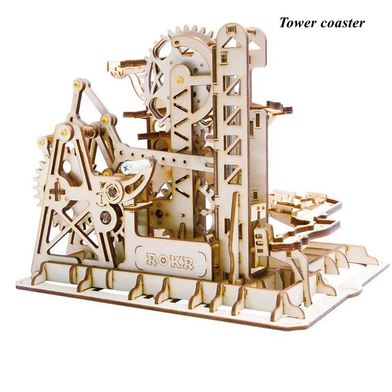 Robotime Rokr Marble Run 3D Puzzle – 5 Models