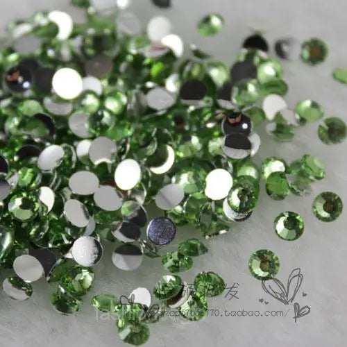 1000p ss6 ss12 ss16 ss20 ss30 Non Hotfix Flatback crystal Rhinestone 3D Nail Art Decoration headwear shoes bag clothes accessory