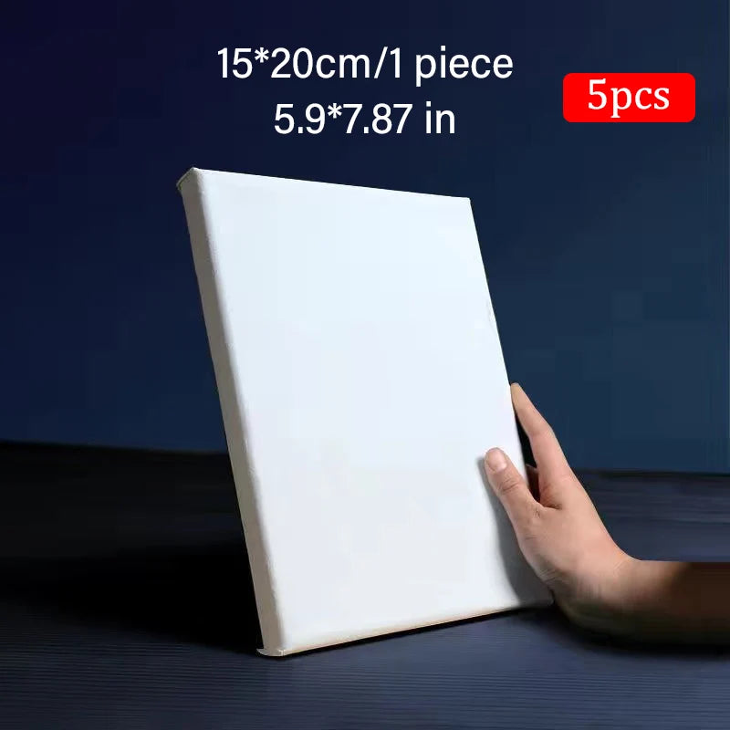 5-Piece Square Canvas Boards Set