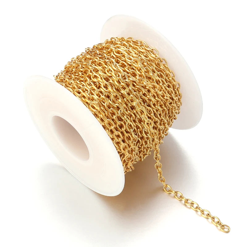 Louleur Bulk Cross Necklace Chains – DIY Jewelry Making