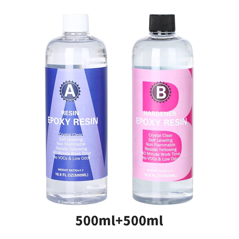 Crystal Clear 1:1 Epoxy Resin Kit for Art &amp; Jewelry