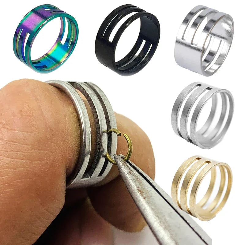 Jump Ring Opener Tool – 17/18/19mm Finger Ring for DIY Jewelry Making