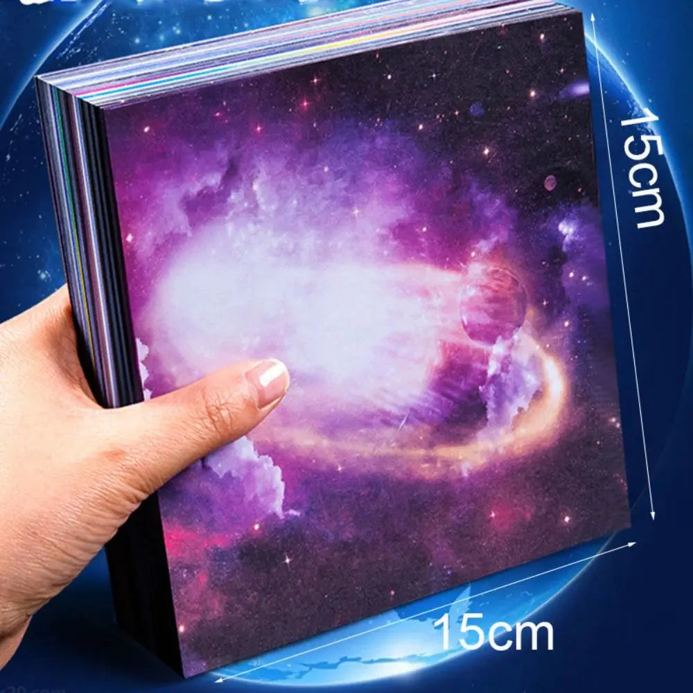 Square Star Sky Constellations Origami Paper – Double-sided