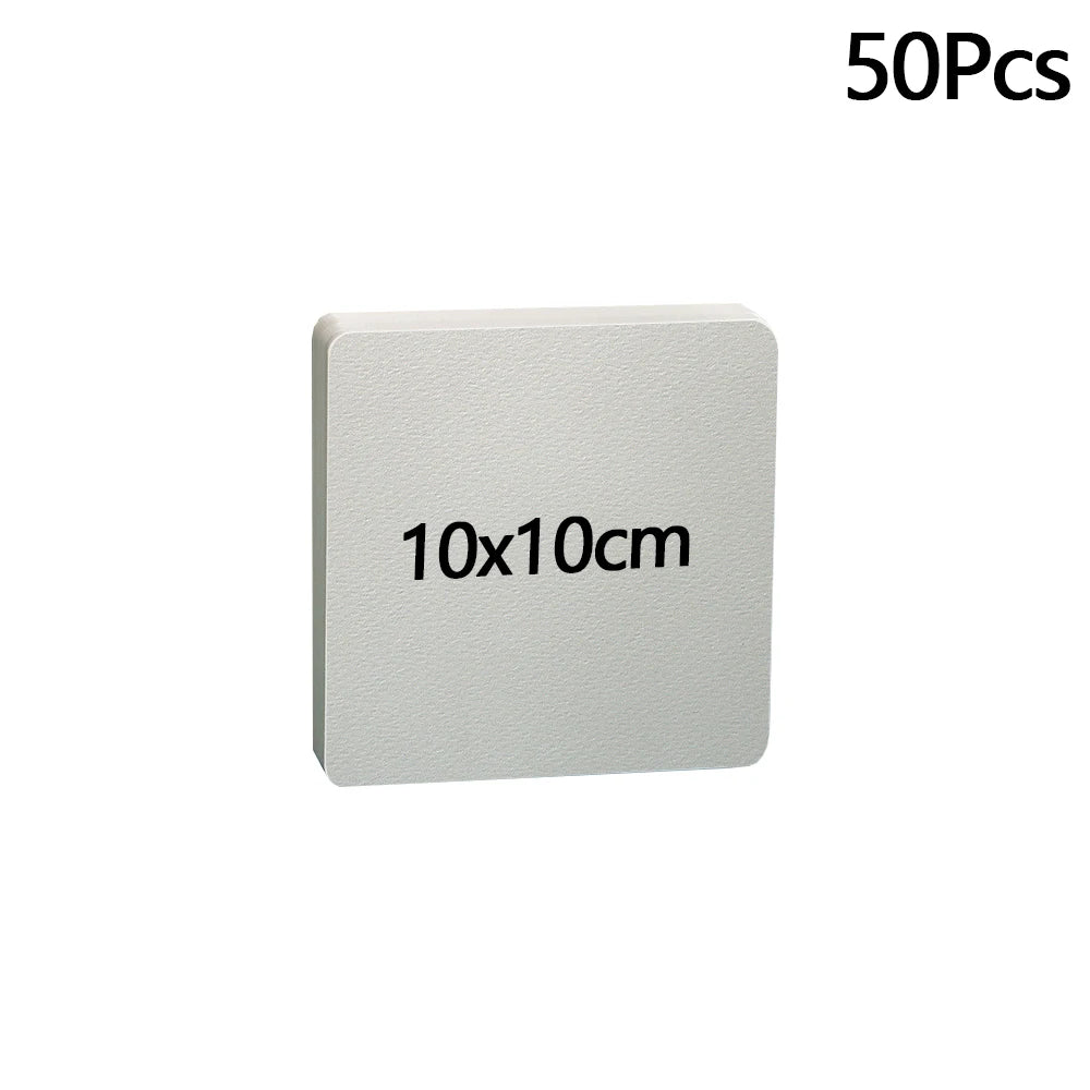 50pcs Blank Watercolor Paper Cards
