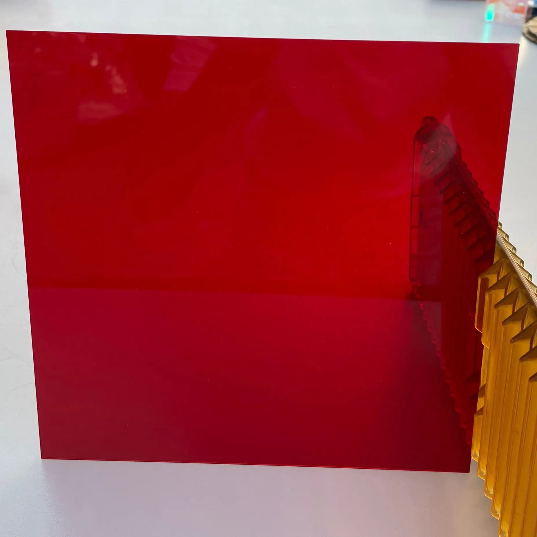 3mm Dark Red Cast Acrylic Sheet