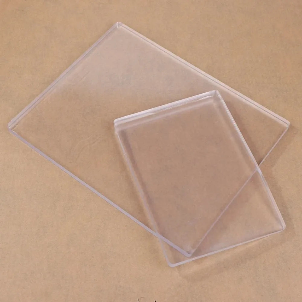 Transparent Gel Printing Plate – Reusable Silicone Monoprinting Plate
