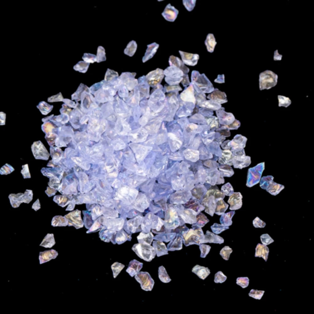 Irregular Crushed Glass Stones for Resin Art (20g)