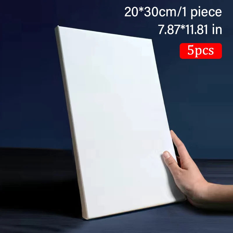 5-Piece Square Canvas Boards Set