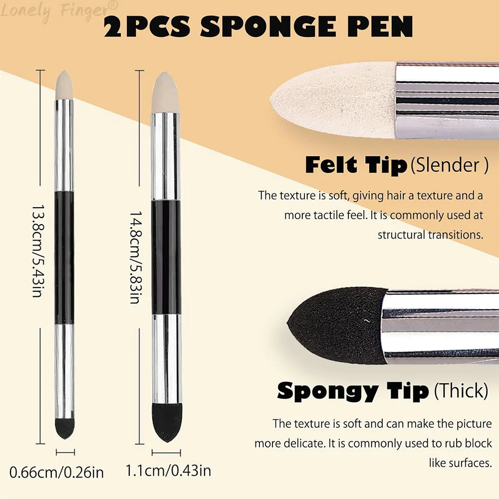 9-Piece Blending Stump &amp; Art Blender Set