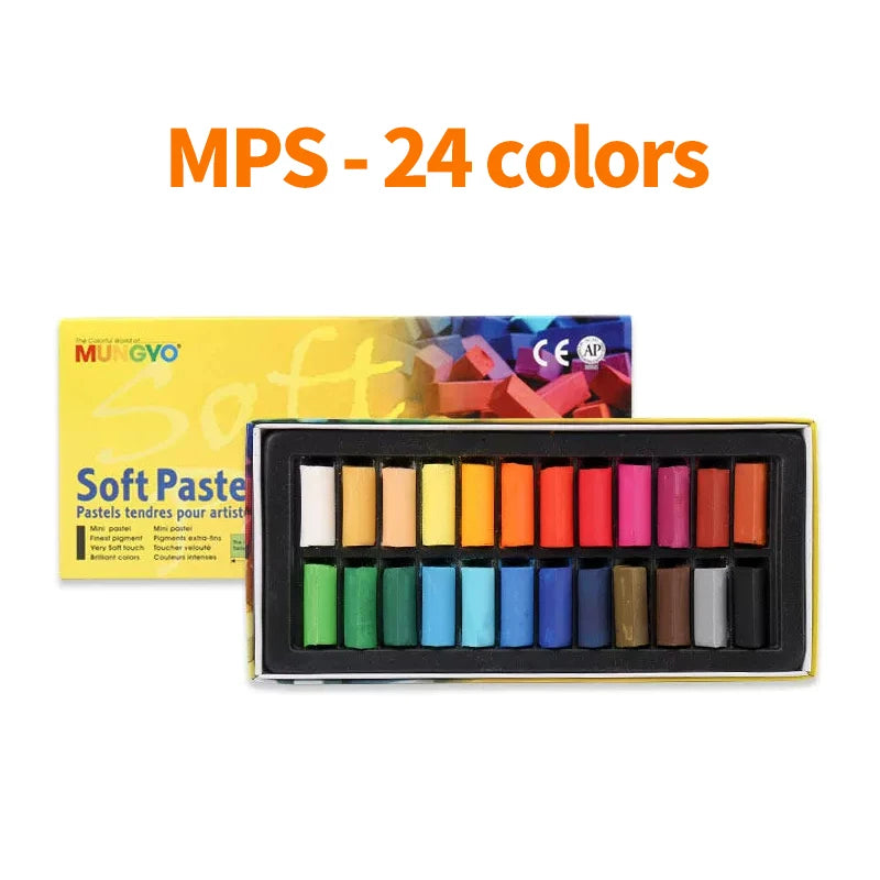 MUNGYO Soft Pastels – Non-Toxic Artist Chalks