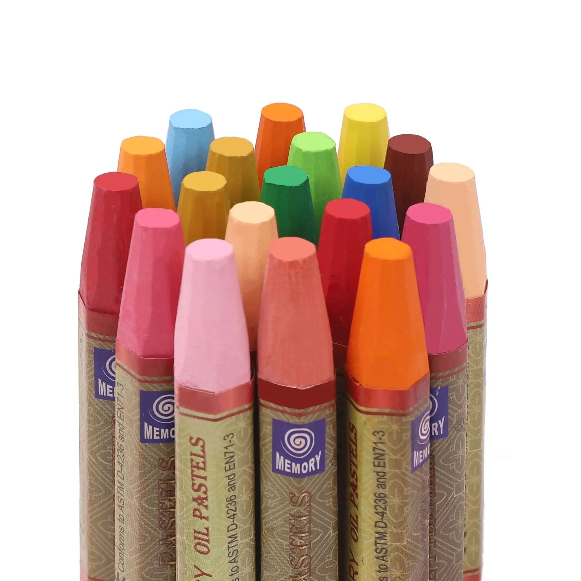 Soft Oil Pastel Set (12–36 Colors)