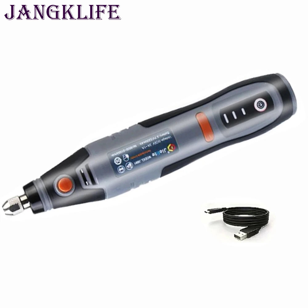 JANGKLIFE Cordless Mini Rotary Tool with accessories