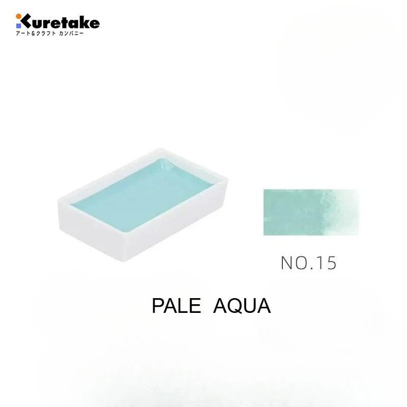Kuretake GANSAI TAMBI Solid Watercolor Set (Nuance Colors)