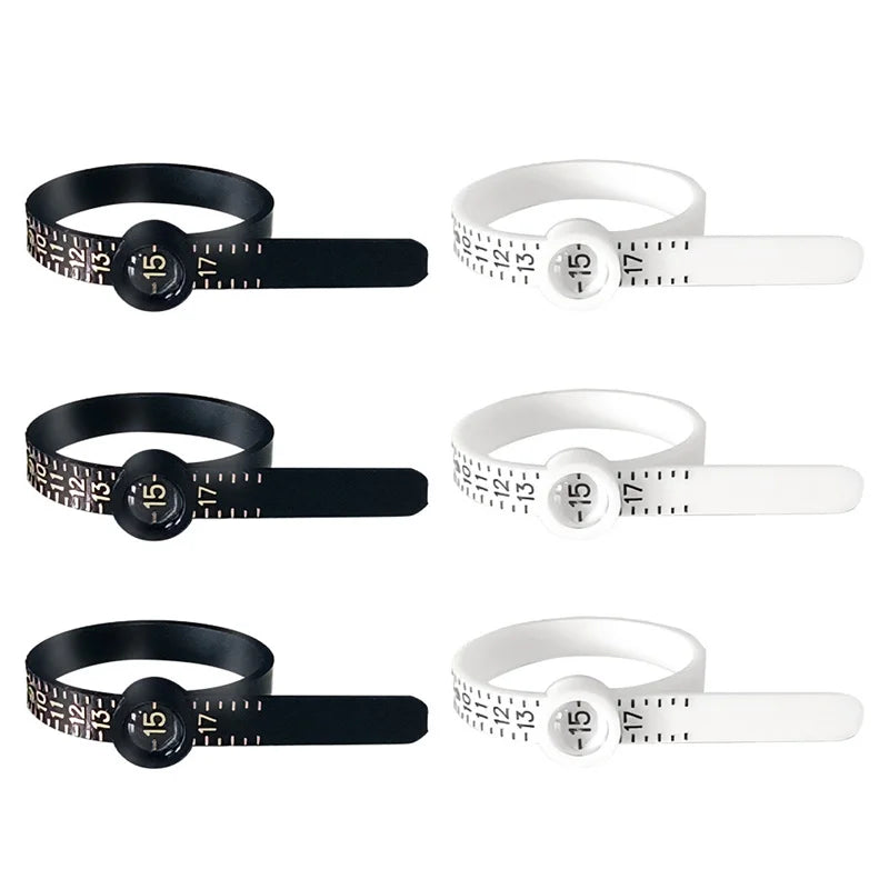 Ring Sizer &amp; Measuring Tool Set – Pro Ring Size Gauge with Tape &amp; Magnifier