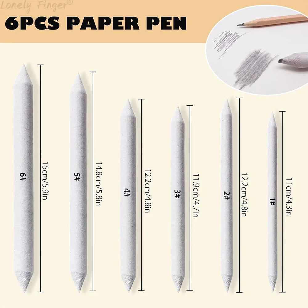 9-Piece Blending Stump &amp; Art Blender Set