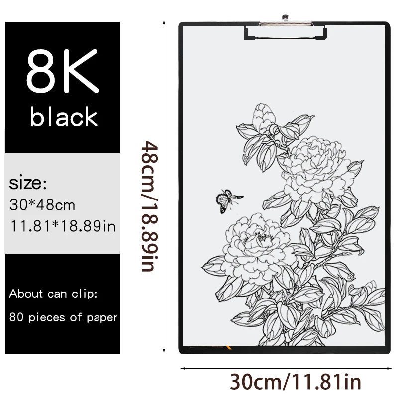 A3 Waterproof Sketch Clipboard Drawing Board