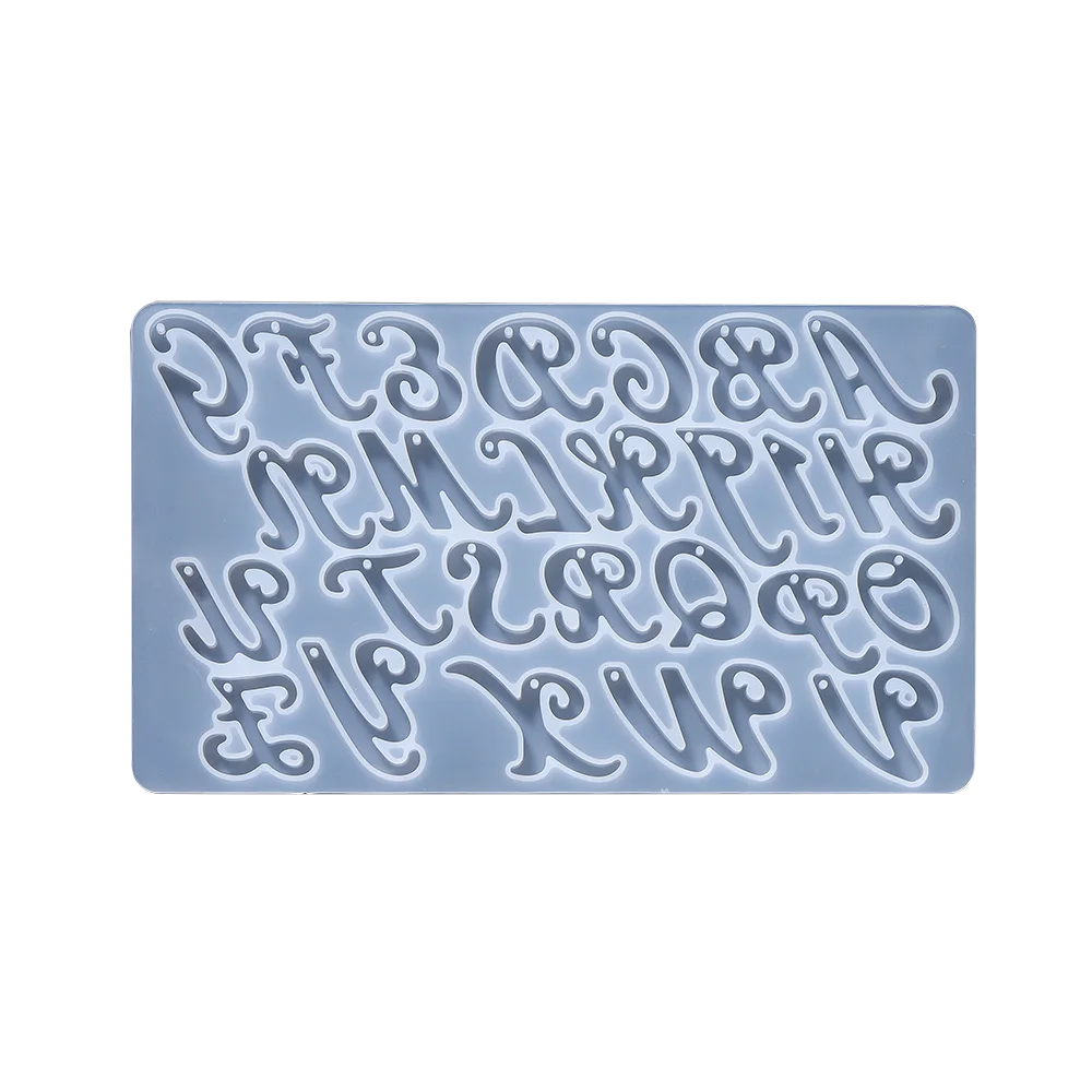 Alphabet & Number Epoxy Resin Mold – DIY Jewelry, Keychains & Crafts