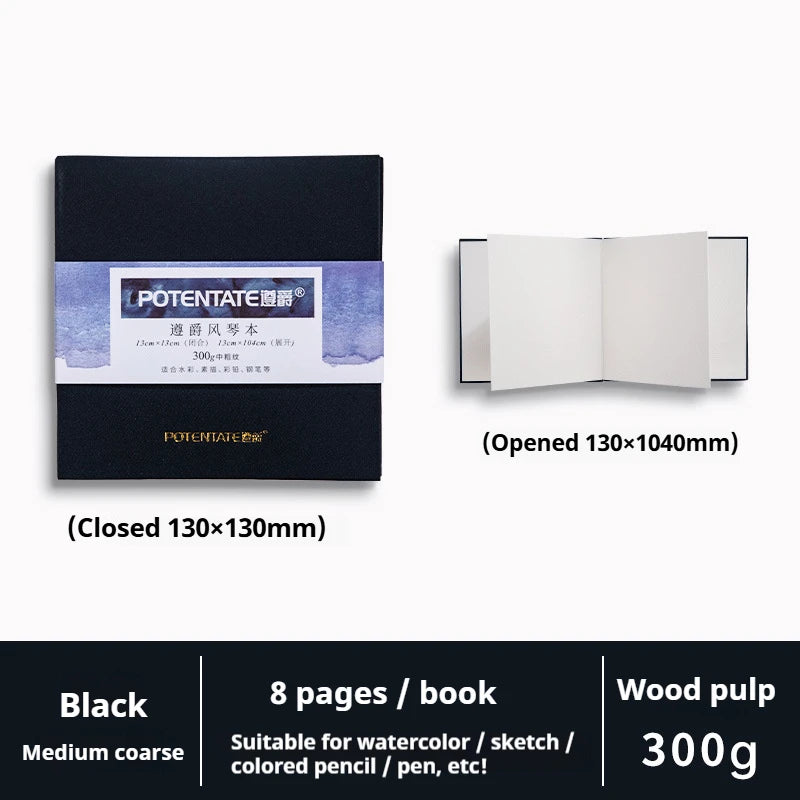 POTENTATE 100% Cotton Watercolor Paper Pad