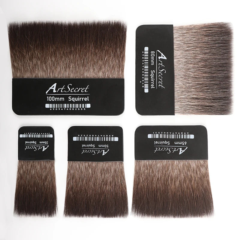Artsecret Squirrel Hair Flat Gilding Brush