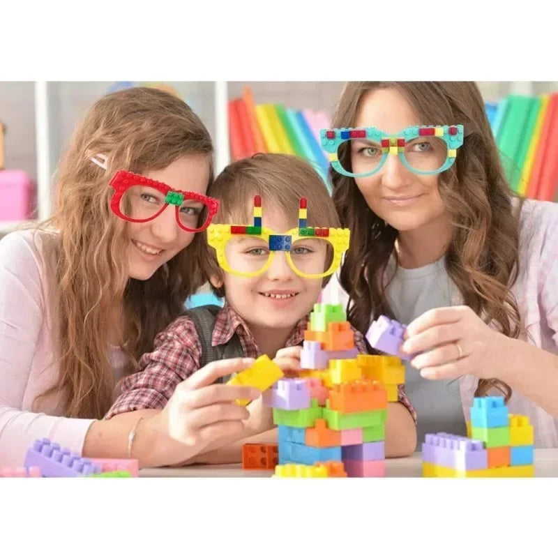 DIY Building Block Glasses Toy for Kids
