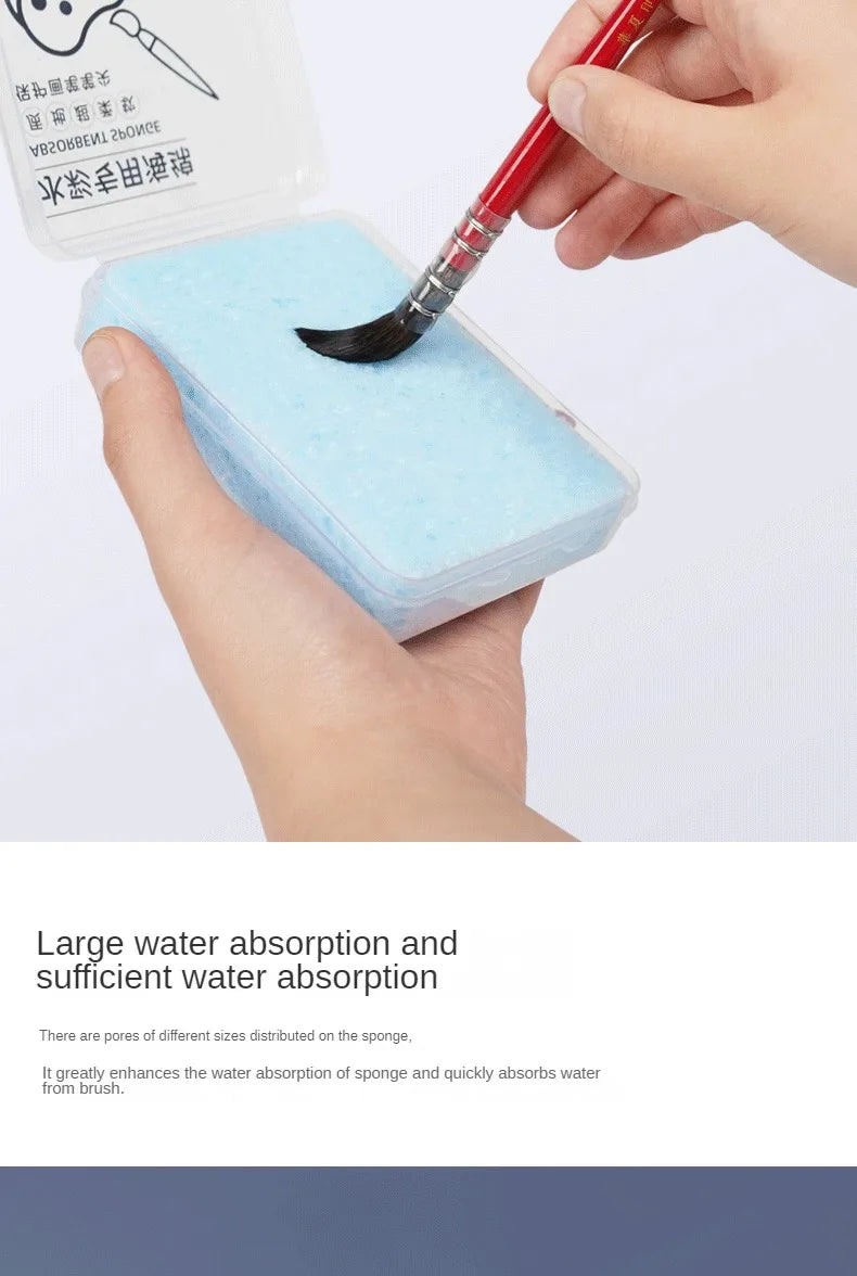 Watercolor Painting Sponge – Strong Absorption Art Tool