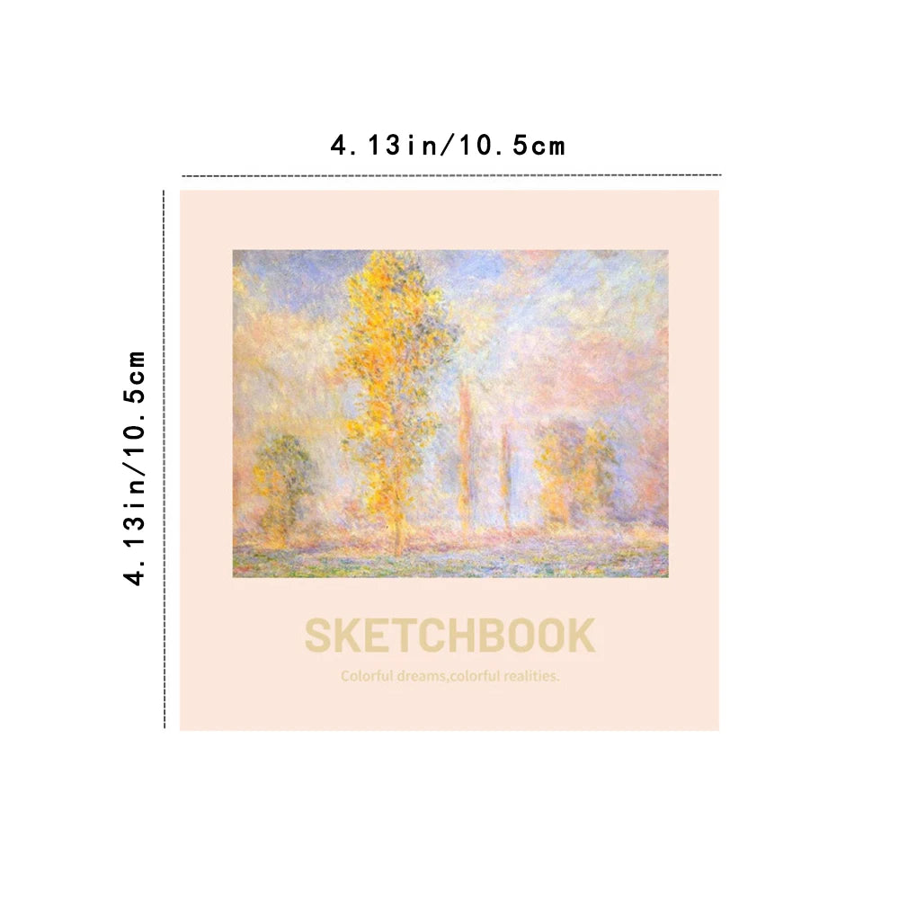 Mini Square Sketchbook (96 Sheets)