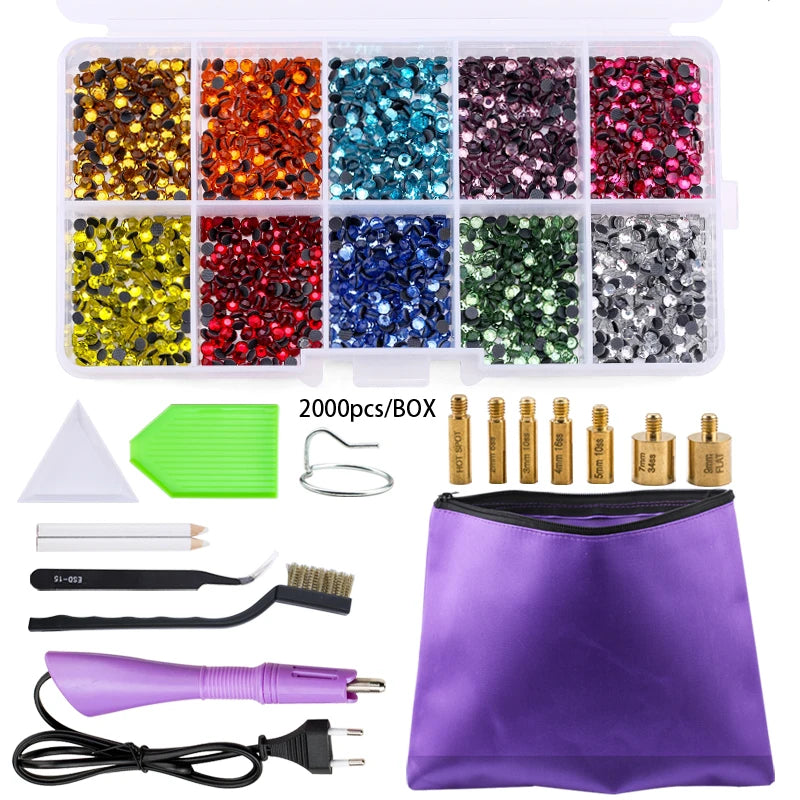 QIAO Hotfix Rhinestone Applicator Kit