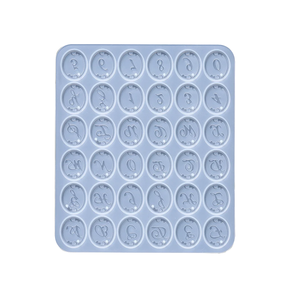 Alphabet & Number Epoxy Resin Mold – DIY Jewelry, Keychains & Crafts