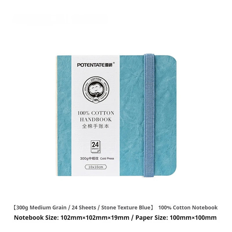 POTENTATE 100% Cotton Watercolor Paper Pad