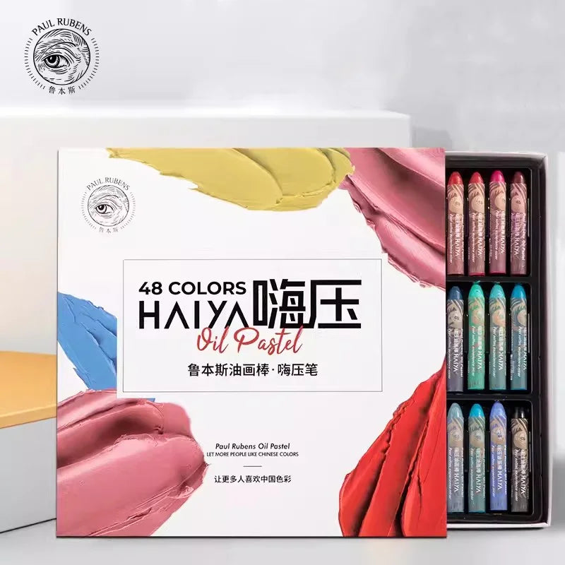 Paul Rubens Super Soft Oil Pastel Set (24–72 Colors)