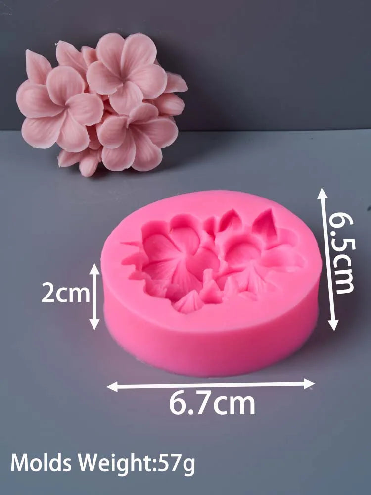 Frangipani &amp; Gardenia Silicone Candle Mold