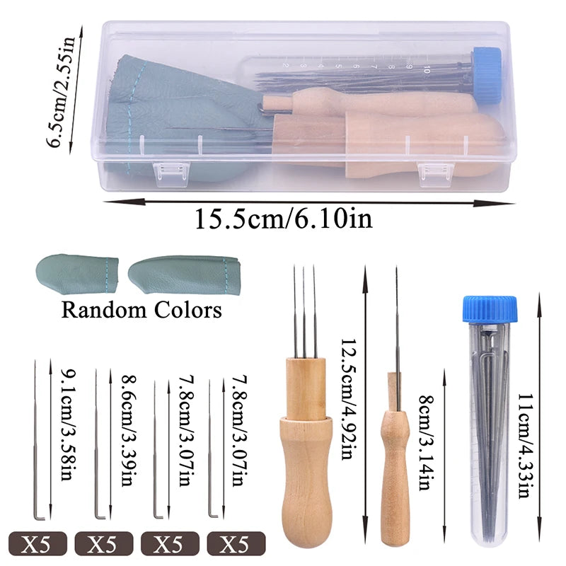 MIUSIE Needle Felting Tool Kit with Wood Handle