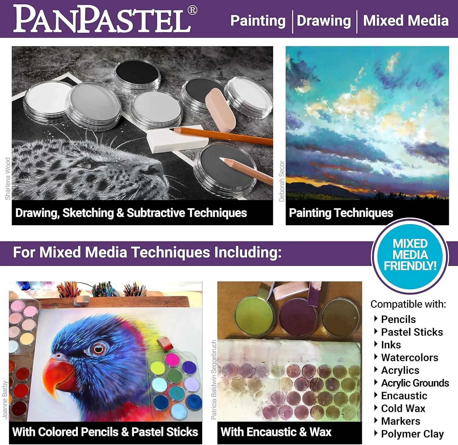 GOLDEN PanPastels – 80-Color Professional Artist Set