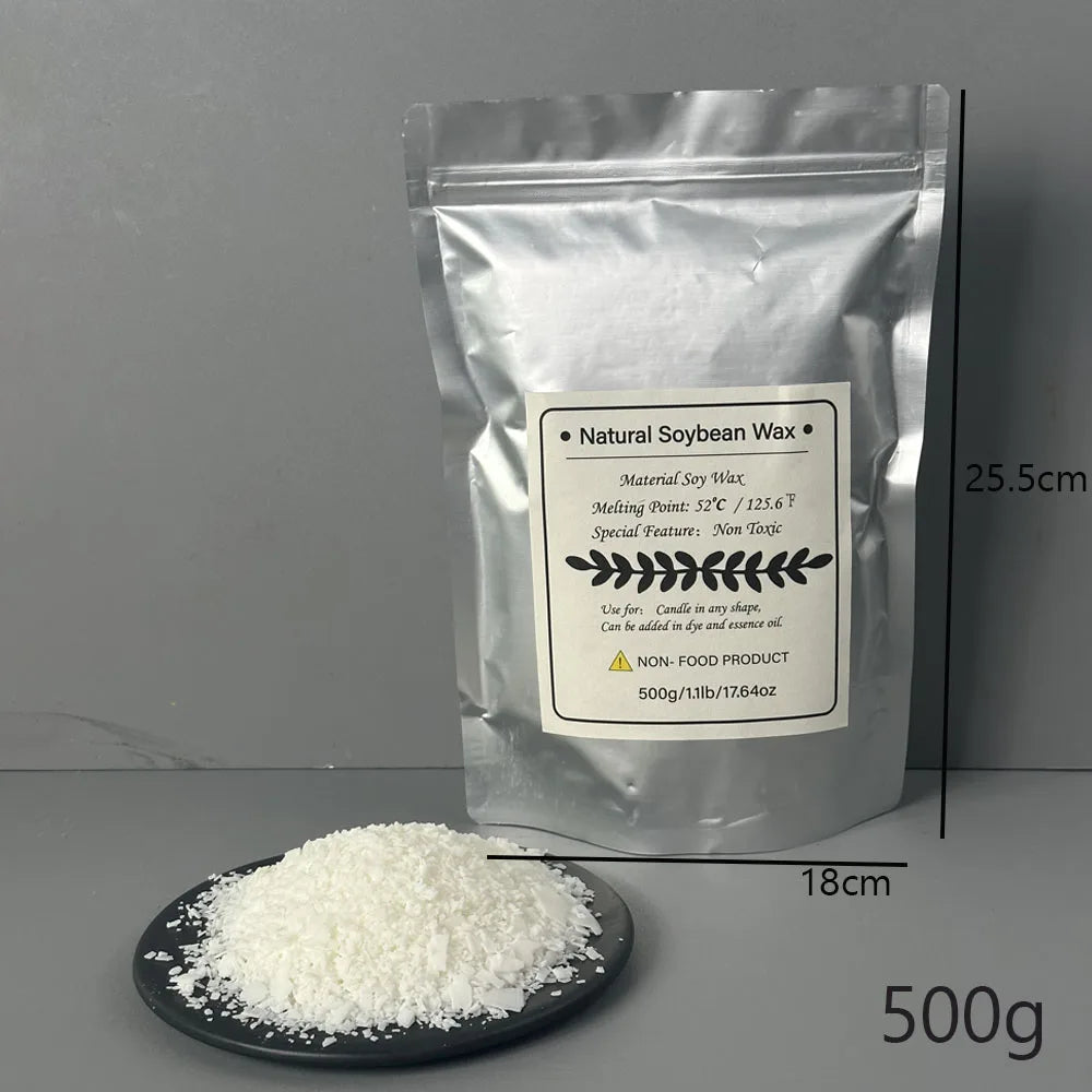 1KG Natural Soy Wax – 100% Pure Candle Making Material