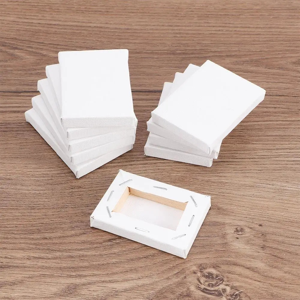 10-Piece Mini Stretched Canvas Set